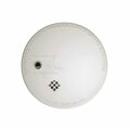 American Imaginations Round White Basic Smoke Alarm Plastic AI-36952